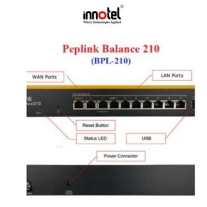 Thiết bị cân bằng tải Peplink Balance 210- Load Balancing BPL-210