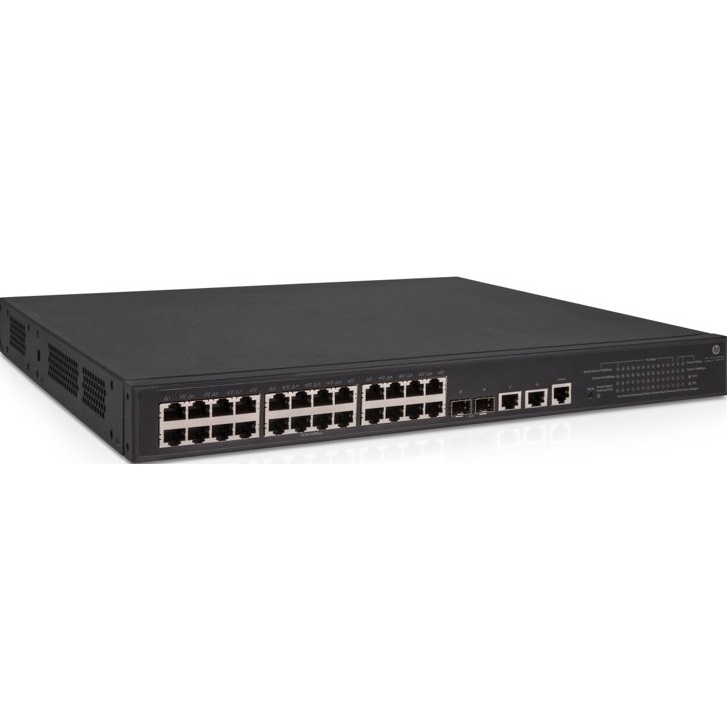 HPE 5130 24G POE+ 2SFP+ 2XGT (370W) EI Switch (JG940A) hpe jg940a