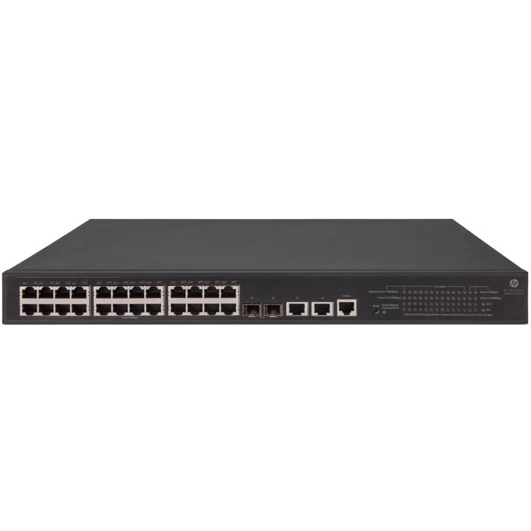 HPE 5130 24G POE+ 2SFP+ 2XGT (370W) EI Switch (JG940A) hpe jg940a