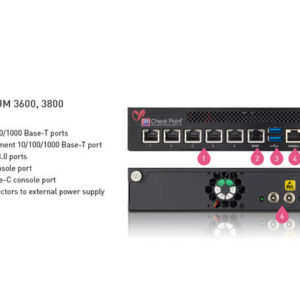 Thiết bị bảo mật Check Point Quantum 3600 Security Gateway (Tổng quan)