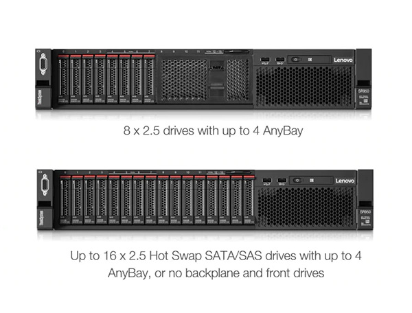 Máy chủ ThinkSystem SR590 Rack Server Máy chủ ThinkSystem SR590