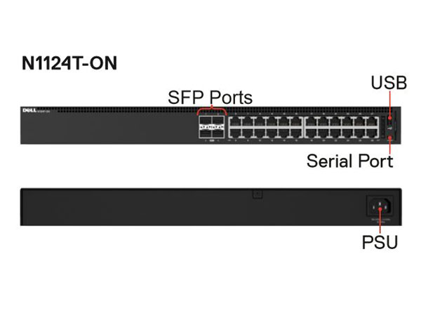 Dell EMC PowerSwitch N1100 Series Switches Dell N1124T Switch