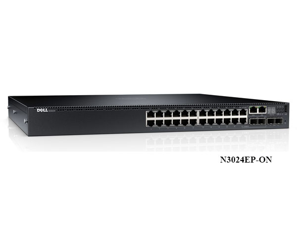 Dell EMC PowerSwitch N3000 Series Switches Dell N3024EP Switch
