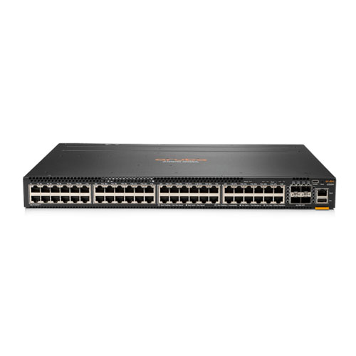 Aruba 6300M 48-port 1GbE and 4-port SFP56 Power-to-Port 2 Fan Trays 1 PSU Bundle (JL762A) Aruba 6300M 48-port 1GbE and 4-port SFP56 Power-to-Port 2 Fan Trays 1 PSU Bundle (JL762A)