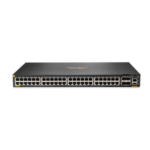 Aruba CX 6300F 48-port 1GbE Class 4 PoE and 4-port SFP56 Switch (JL665A) Aruba CX 6300F 48-port 1GbE Class 4 PoE and 4-port SFP56 Switch (JL665A)
