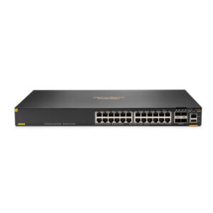 Aruba CX 6300F 24-port 1GbE Class 4 PoE and 4-port SFP56 Switch (JL666A)