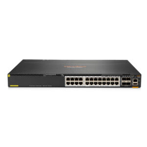Aruba CX 6300M 24-port HPE Smart Rate 1/2.5/5GbE Class 6 PoE and 4-port SFP56 Switch (JL660A)