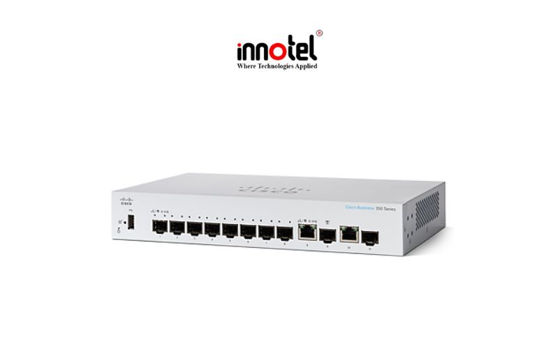 CBS350-8T-E-2G-EU - Thiết bị chuyển mạch Switch Cisco CBS350-8T-E-2G-EU