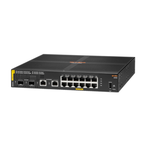Switch Aruba 6000 12G PoE Class4 2G/2SFP R8N89A Switch Aruba 6000 12G PoE Class4 2G/2SFP R8N89A - Ảnh 2