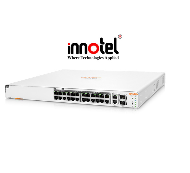 Thiết Bị Chuyển Mạch JL807A Aruba Instant On 1960 24 Ports PoE+ 370W, 2XGT 2SFP+ Switchs Thiết Bị Chuyển Mạch JL807A Aruba Instant On 1960 24 Ports PoE+ 370W, 2XGT 2SFP+ Switchs