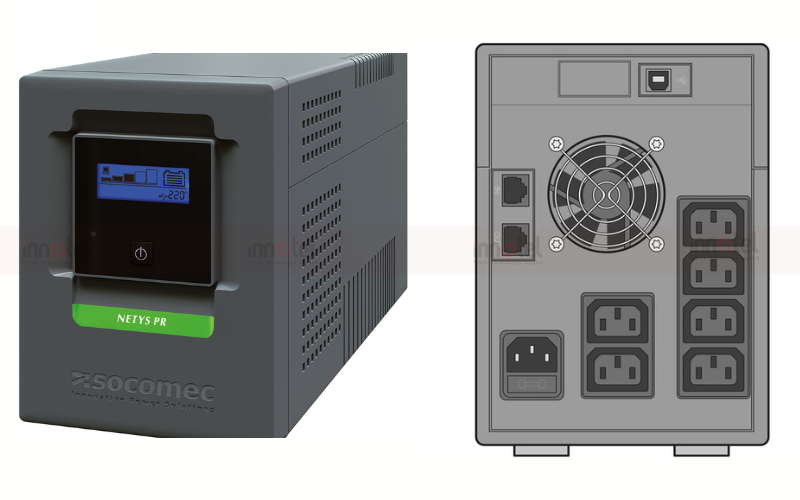 NETYS PR 2000VA - Bộ Lưu Điện 1 Phase Của Socomec NETYS PR socomec