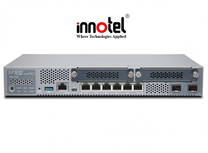 Thiết bị tường lửa Firewall Juniper SRX320-SYS-JB chính hãng SRX320-SYS-JB