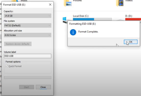 Reset Password Sangfor HCI - Hướng dẫn lấy lại mật khẩu Admin Định dạng (format) USB