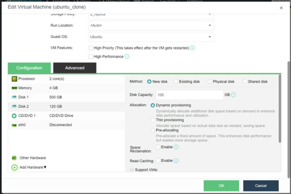 export disk virtual machine window sangfor hci 8