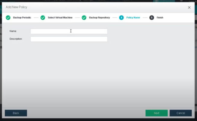 sangfor hci backup policy cho cac vm 12