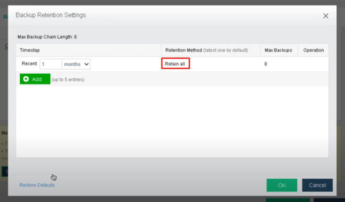 sangfor hci backup policy cho cac vm 7