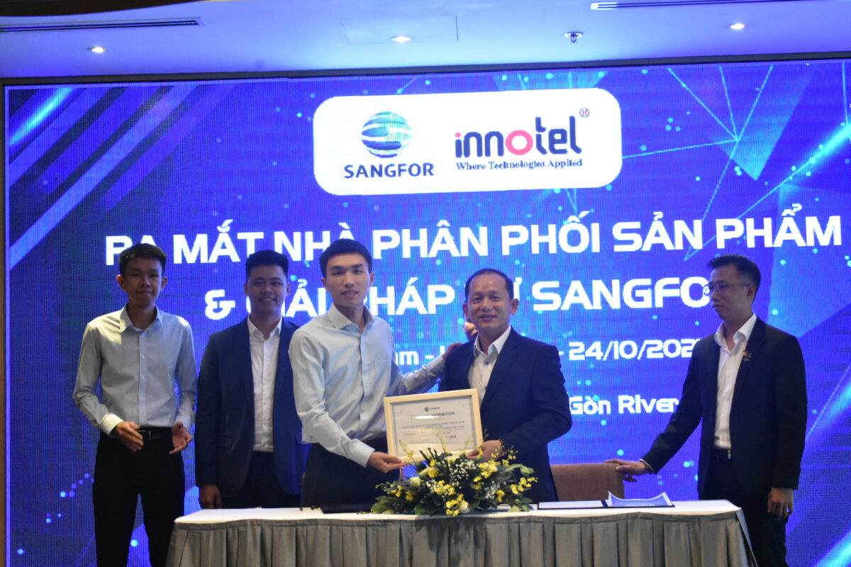 Innotel Trở Thành Nhà Phân Phối Sangfor Chính Thức Bản Tin Htv9 25 10 2023