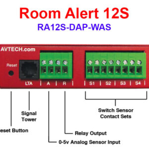 Monitoring AVTECH Room Alert 12S RA12S-DAP-WAS Monitoring AVTECH Room Alert 12S RA12S-DAP-WAS - Ảnh 3
