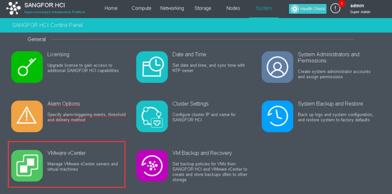 Chuyen doi tu he thong ao hoa VMWare sang Sangfor HCI 1
