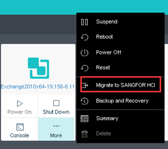 Chuyen doi tu he thong ao hoa VMWare sang Sangfor HCI 13