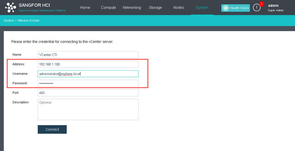 Chuyen doi tu he thong ao hoa VMWare sang Sangfor HCI 2
