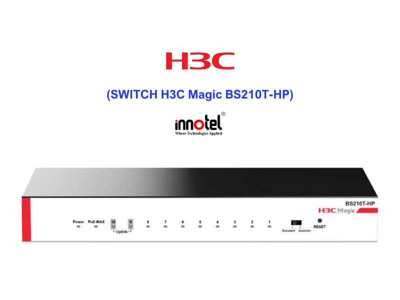 H3C Magic BS210T-HP 10 Ports Gigabit SWITCH 10 PORT H3C Magic BS210T-HP