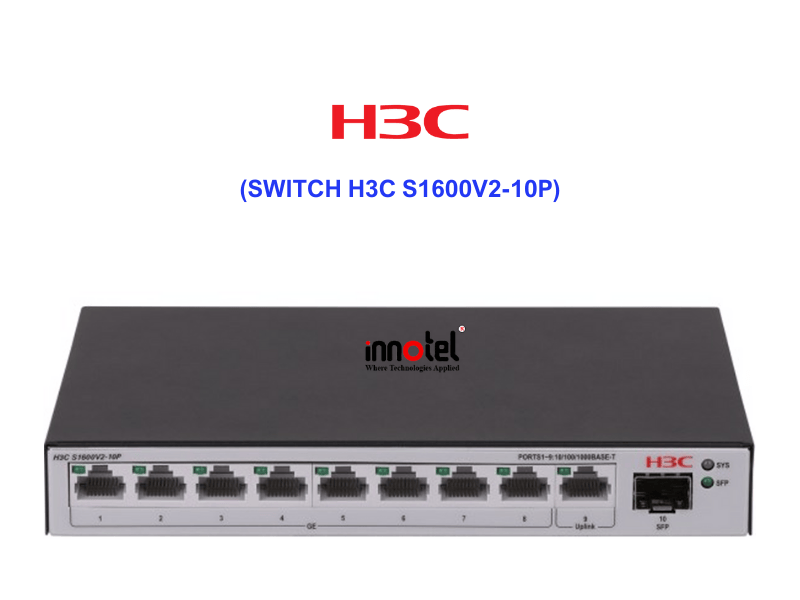 LS-S1600V2-10P-GL H3C SWITCH LS-S1600V2-10P-GL
