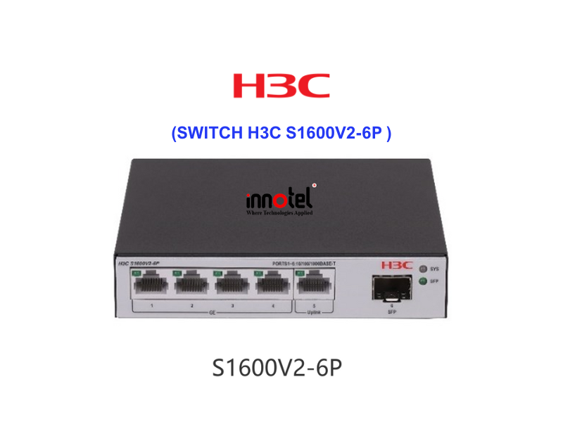 LS-S1600V2-6P-GL H3C SWITCH LS-S1600V2-6P-GL