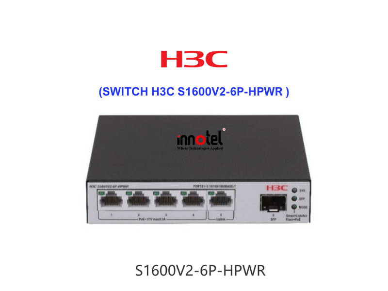 LS-S1600V2-6P-HPWR-GL H3C SWITCH LS-S1600V2-6P-HPWR-GL