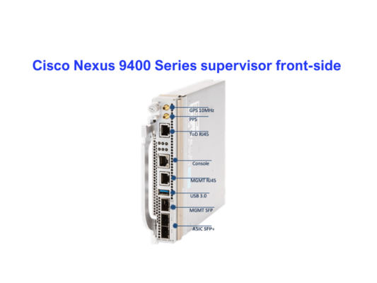 Switch Cisco N9K-X9400-16W – Thiết bị chuyển mạch Cisco Nexus 9400 Series supervisor front-side