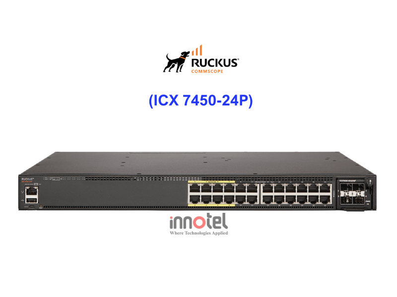 Switch Ruckus ICX 7450-24P - Thiết bị chuyển mạch ICX 7450-24p