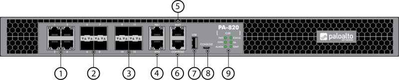 Mặt sau PA-850