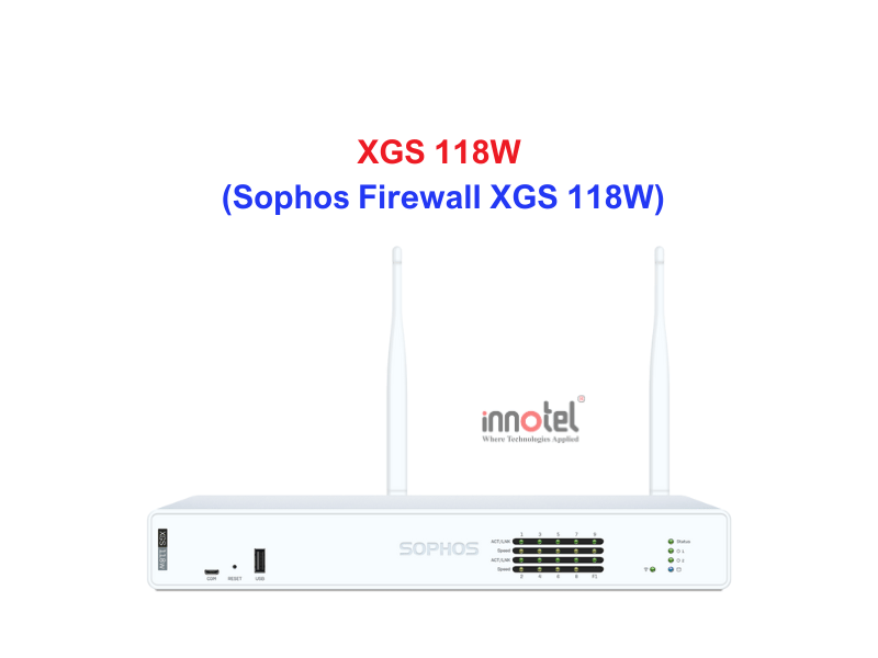 Sophos Firewall XGS 118W - Thiết bị Tưởng lửa XGS 118W