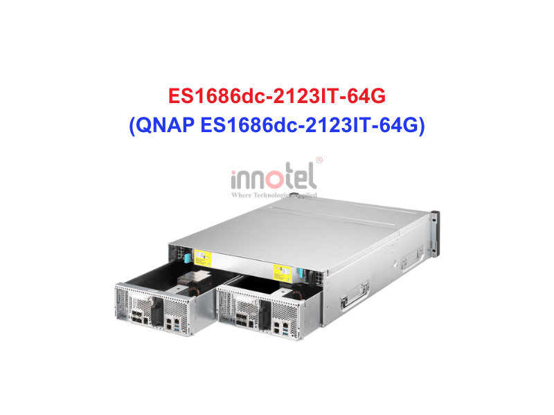 QNAP ES1686dc-2123IT-64G - Thiết Bị Lưu trữ NAS QNAP ES1686dc-2123IT-64G