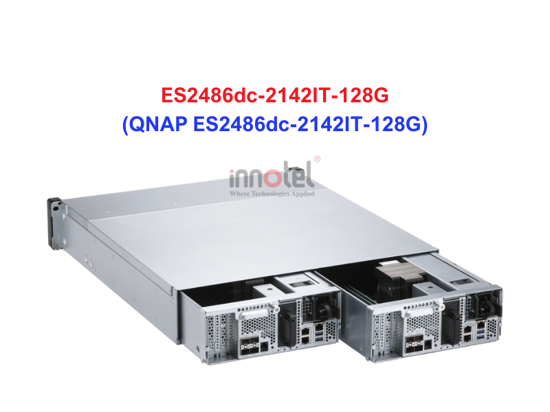 QNAP ES2486dc-2142IT-128G - Thiết Bị Lưu trữ NAS QNAP ES2486dc-2142IT-128G