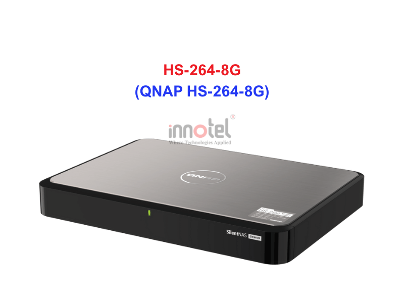 QNAP HS-264-8G - Thiết Bị Lưu trữ NAS QNAP HS-264-8G