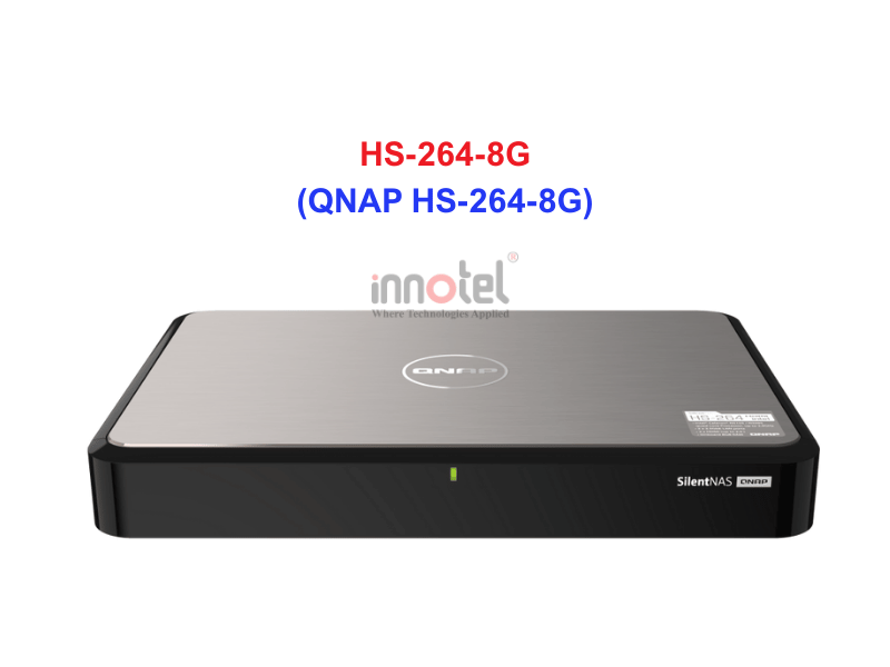 QNAP HS-264-8G - Thiết Bị Lưu trữ NAS QNAP HS-264-8G