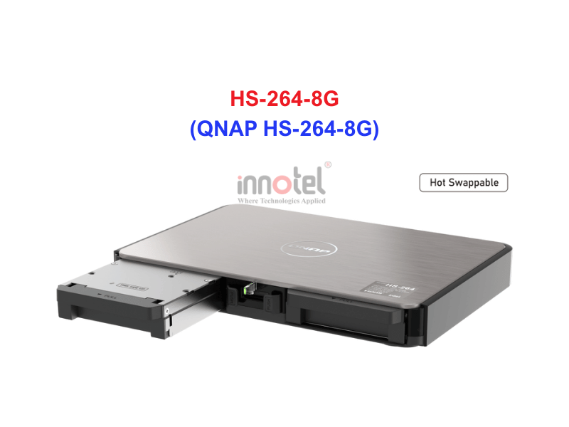 QNAP HS-264-8G - Thiết Bị Lưu trữ NAS QNAP HS-264-8G