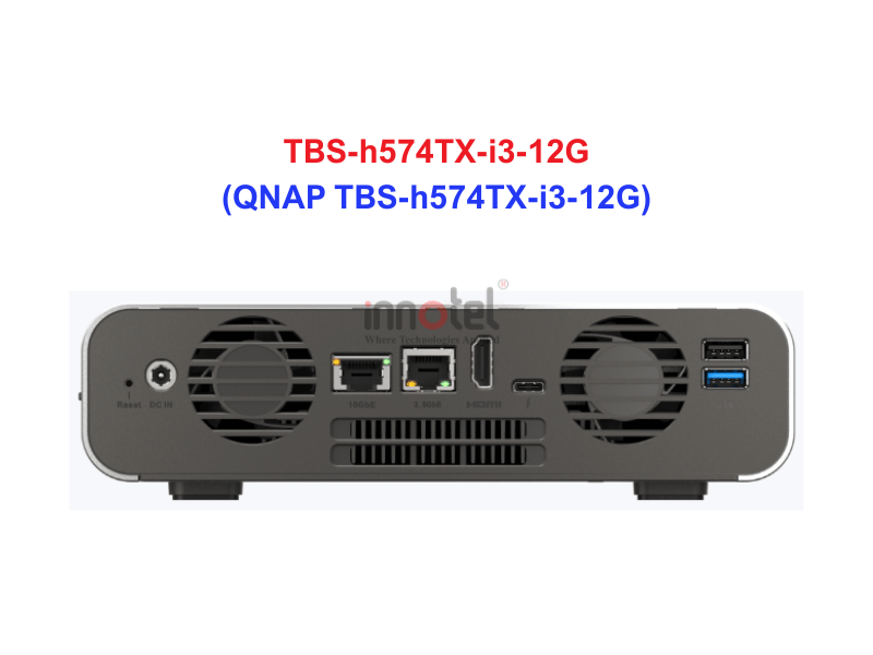 QNAP TBS-h574TX-i3-12G - Thiết Bị Lưu Trữ NAS QNAP TBS-h574TX-i3-12G