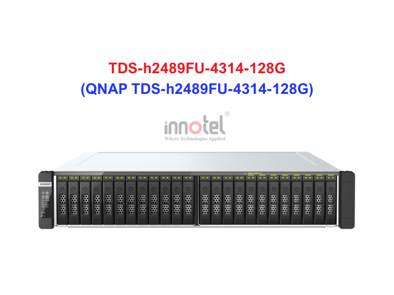 QNAP TDS-h2489FU-4314-128G - Thiết Bị Lưu trữ NAS QNAP TDS-h2489FU-4314-128G