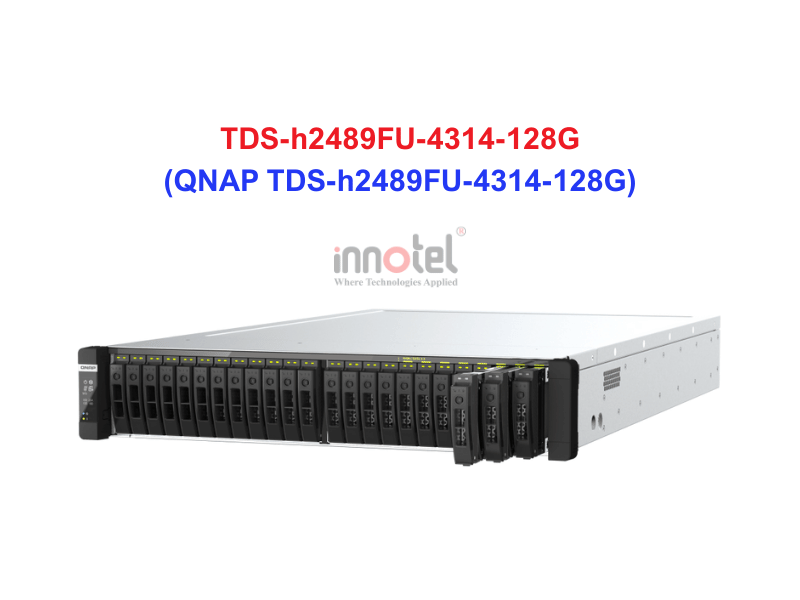 QNAP TDS-h2489FU-4314-128G - Thiết Bị Lưu trữ NAS QNAP TDS-h2489FU-4314-128G