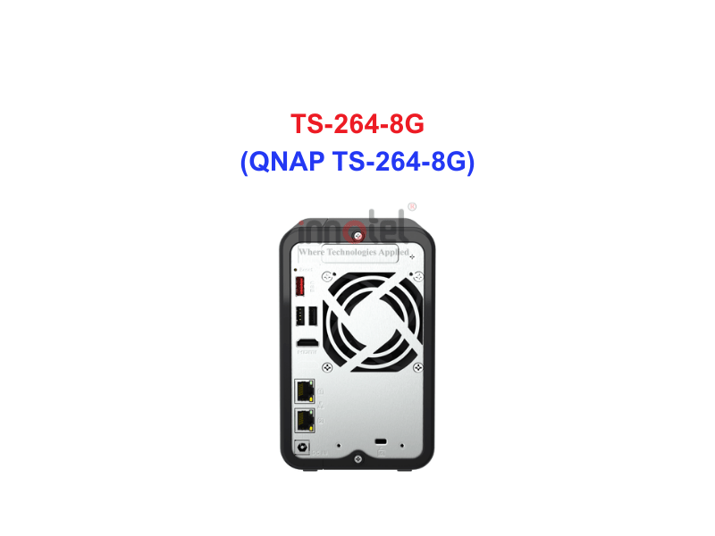 QNAP TS-264-8G - Thiết Bị Lưu trữ NAS QNAP TS-264-8G