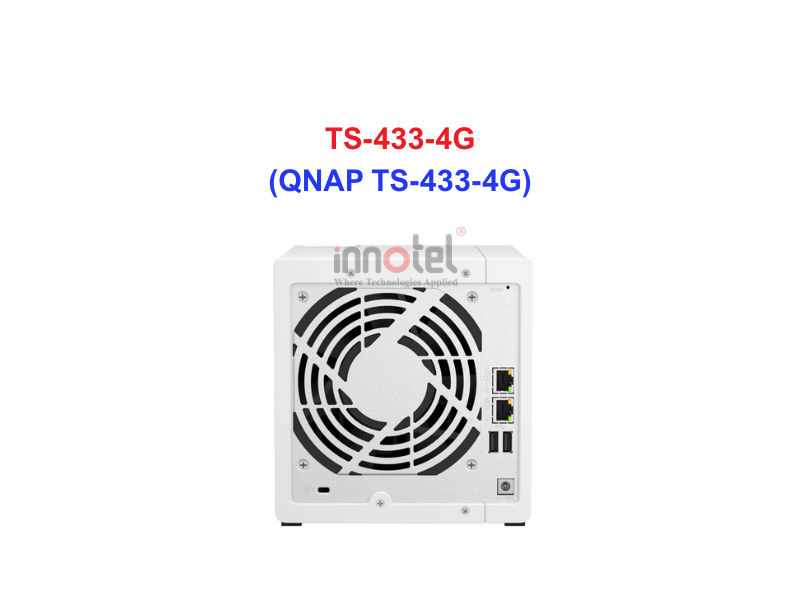 QNAP TS-433-4G - Thiết Bị Lưu trữ NAS QNAP TS-433-4G