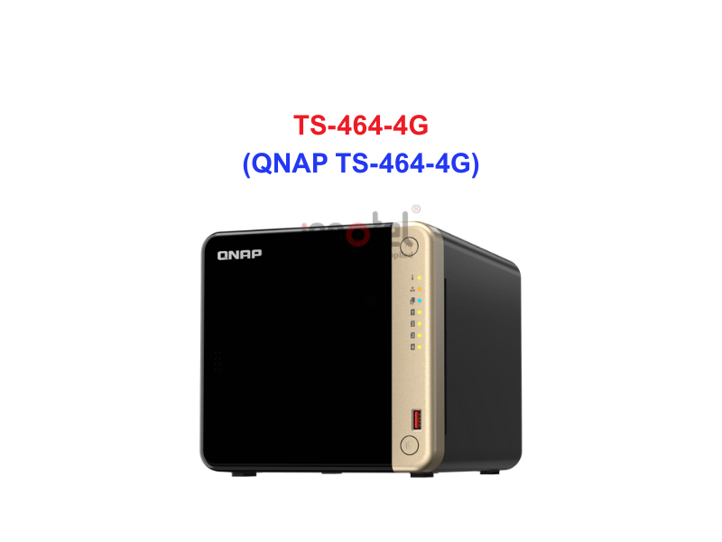 QNAP TS-464-4G - Thiết Bị Lưu trữ NAS QNAP TS-464-4G