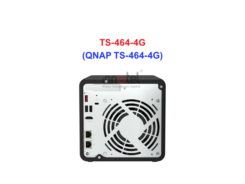 QNAP TS-464-4G - Thiết Bị Lưu trữ NAS QNAP TS-464-4G