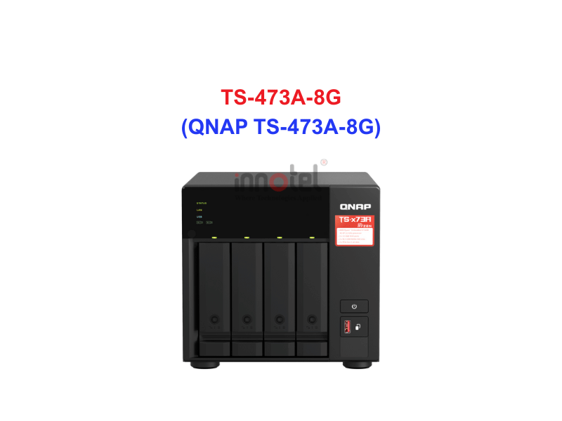 QNAP TS-473A-8G - Thiết Bị Lưu trữ NAS QNAP TS-473A-8G