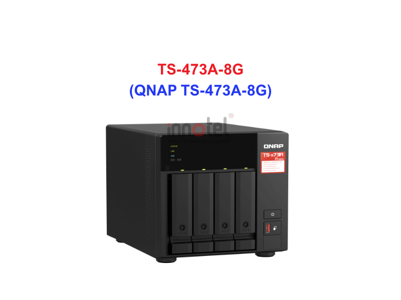 QNAP TS-473A-8G - Thiết Bị Lưu trữ NAS QNAP TS-473A-8G