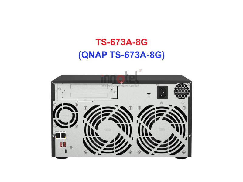 QNAP TS-673A-8G - Thiết Bị Lưu trữ NAS QNAP TS-673A-8G