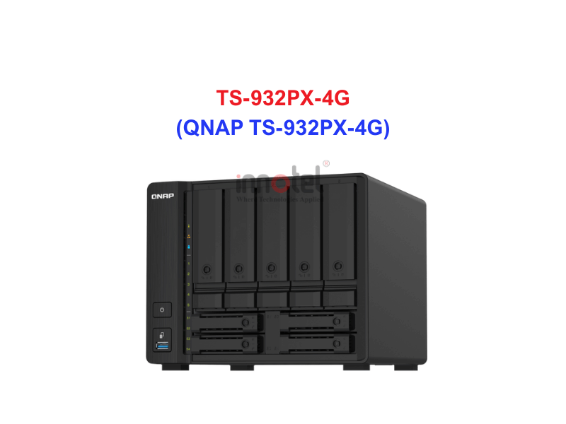 QNAP TS-932PX-4G - Thiết Bị Lưu trữ NAS QNAP TS-932PX-4G