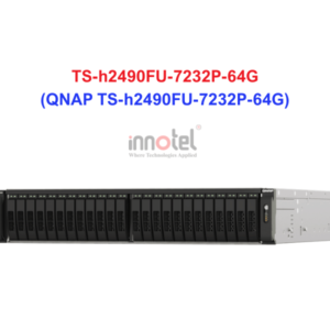 QNAP TS-h2490FU-7232P-64G - Thiết Bị Lưu trữ NAS QNAP TS-h2490FU-7232P-64G